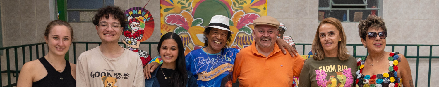 Projeto de extensão Vida Plena realiza Carnaval para moradores do asilo Vinha do Senhor 