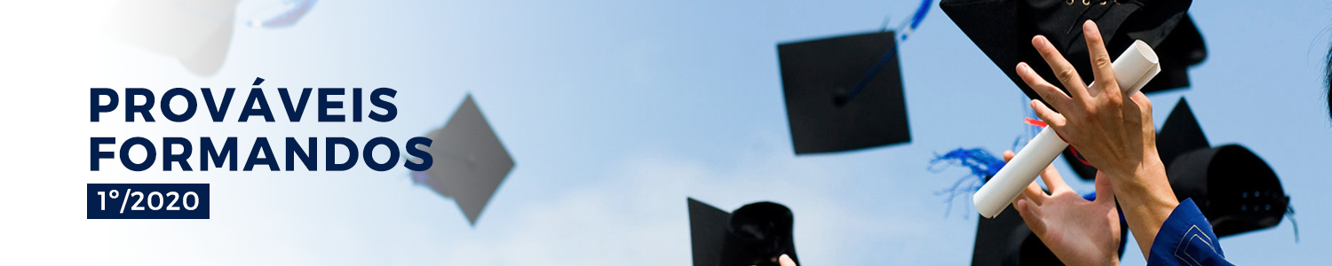 Lista de Prováveis Formandos - 1º/2020