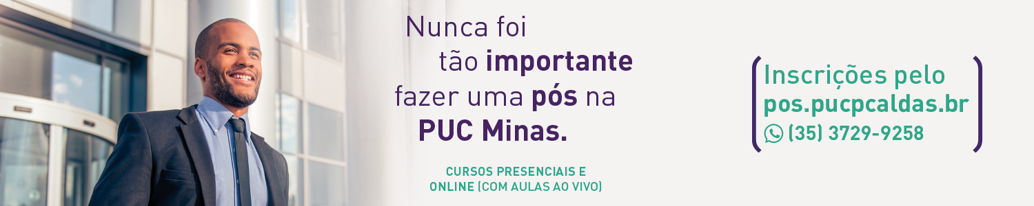 PUC Minas Poços de Caldas oferece 25 cursos de pós-graduação lato sensu para 2022