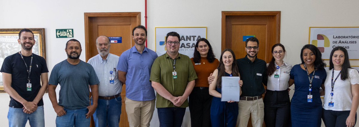 PUC Minas Poços de Caldas entrega projeto de reuso de água à Santa Casa